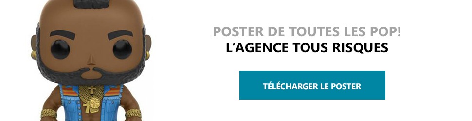 Poster Figurines POP L'Agence tous risques