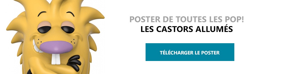 Poster Figurines POP Les Castors allumés