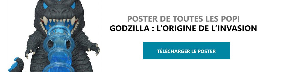 Poster Figurines POP Godzilla : l'Origine de l'Invasion