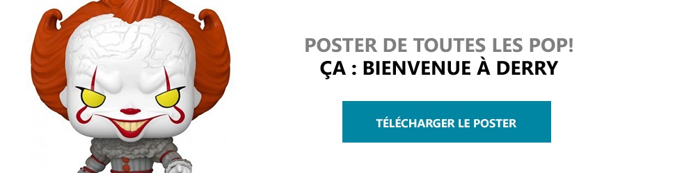 Poster Figurines POP Ça : Bienvenue à Derry