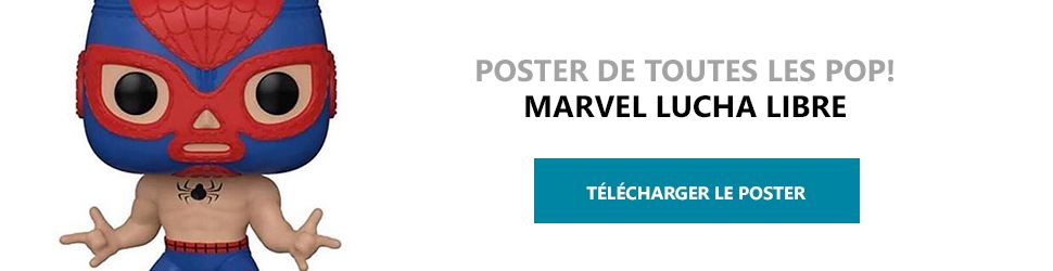 Poster Figurines POP Marvel Lucha Libre