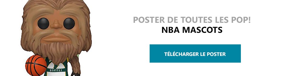 Poster Figurines POP NBA Mascots