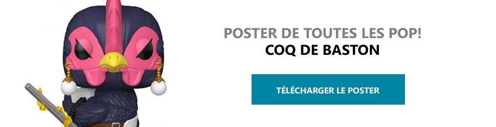 Poster Figurines POP Coq de Baston