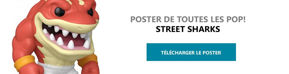 Poster Figurines POP Street Sharks
