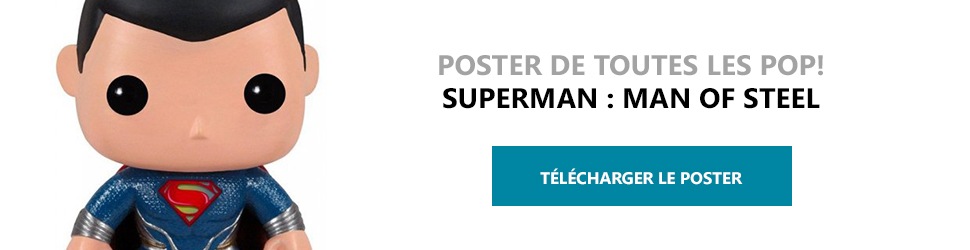 Poster Figurines POP Superman : Man of Steel