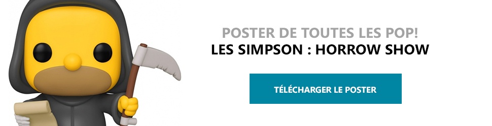 Poster Figurines POP Les Simpson : Horrow Show