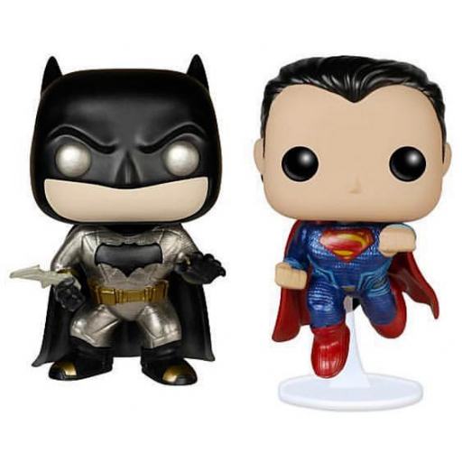 Figurine Funko POP Batman vs Superman (Metallic) (Batman vs Superman : L'Aube de la Justice)