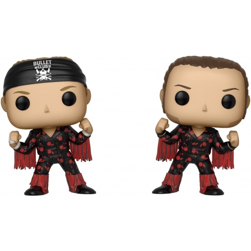 Figurine The Young Bucks (Rouge) (Bullet Club)
