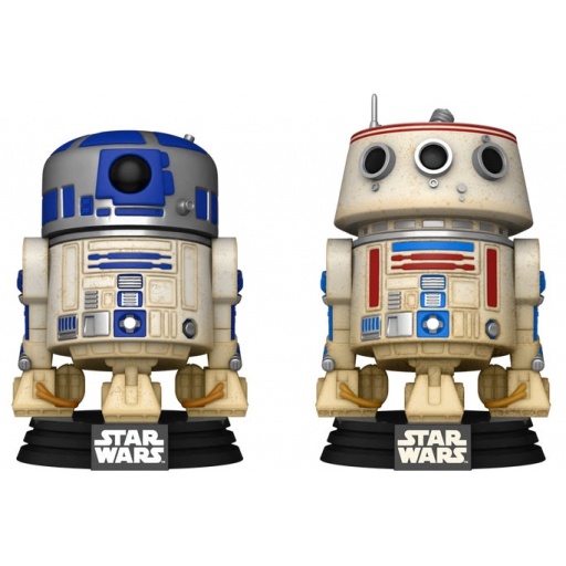 Figurine R2D2 & R5D4 (Star Wars : Episode IV, Un nouvel espoir)