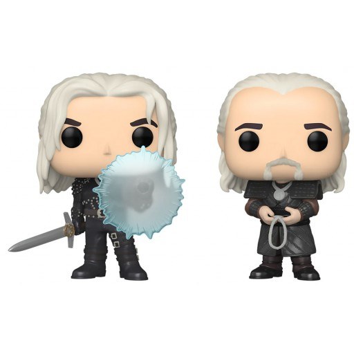 Figurine Geralt & Vesemir (The Witcher)