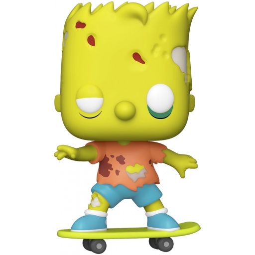 Figurine Funko POP Bart en Zombie (Les Simpson : Horrow Show)