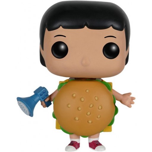 Figurine Funko POP Gene Belcher en costume Burger (Bob's Burgers)
