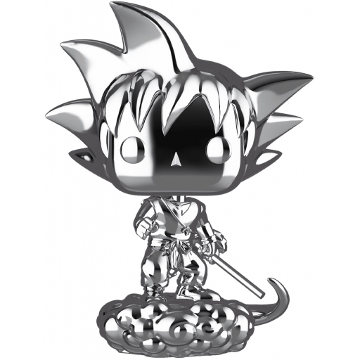 Figurine Funko POP Goku avec Nuage Magique (Chrome Argent) (Dragon Ball (DB))