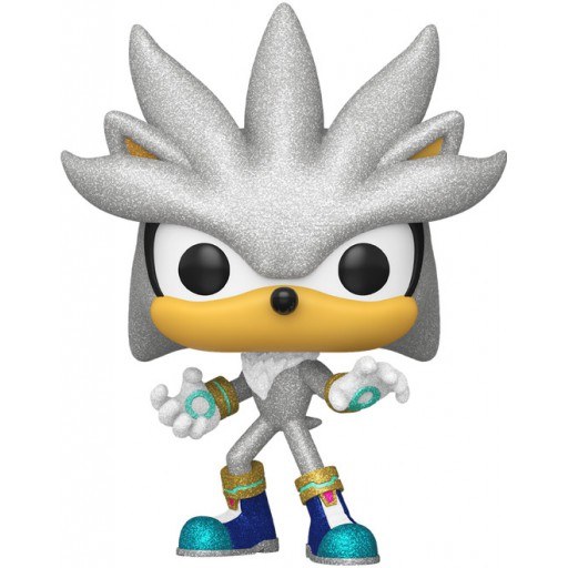 Figurine Funko POP Silver (Diamond) (Sonic le Hérisson)