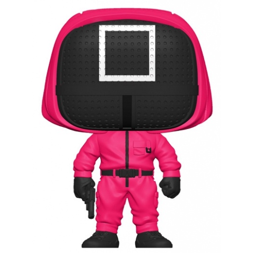 Figurine Funko POP Soldat Rouge avec Masque Carré (Squid Game)