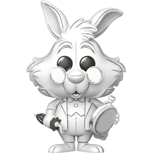 Figurine Funko POP Lapin Blanc (Esquisse) (Alice au Pays des Merveilles)
