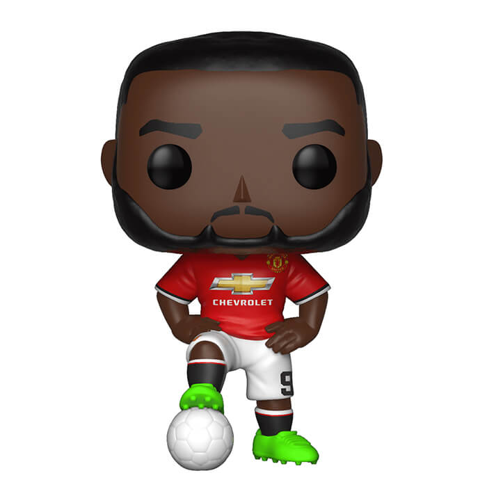 Figurine Funko POP Romelu Lukaku (Manchester United) (Premier League (Championnat Anglais Football))