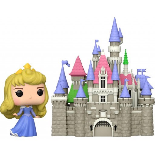Figurine Aurore avec Château (Princesses Disney)
