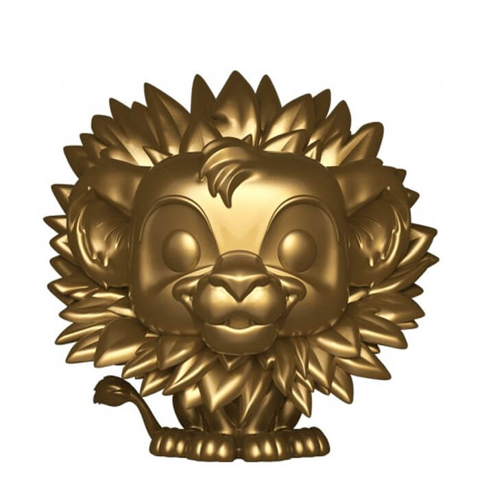 Figurine Funko POP Simba (Gold) (Le Roi Lion)