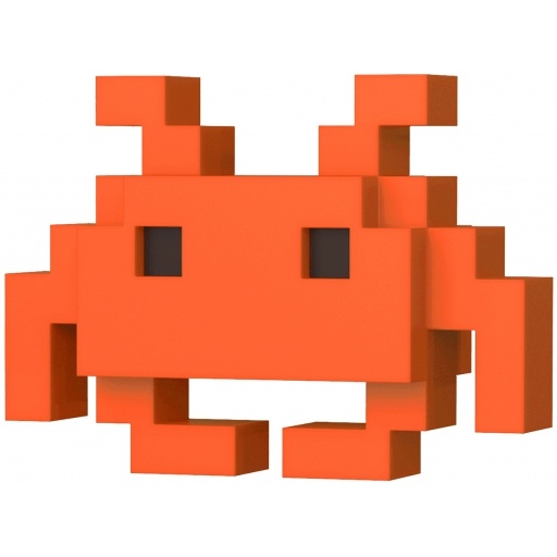 Figurine Medium Invader (Orange) (Space Invaders)