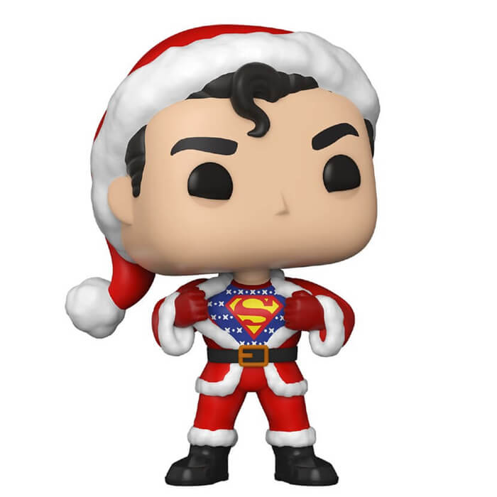 Figurine Funko POP Superman en pull de Noël (DC Comics)