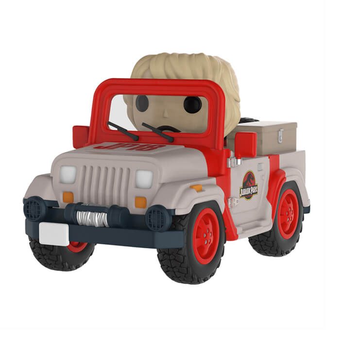 Figurine Funko POP Ellie Sattler (avec Jeep) (Jurassic Park)