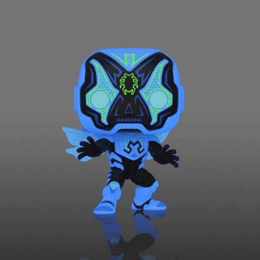Figurine Funko POP Blue Beetle (Dia de los DC) (Glow in the Dark)