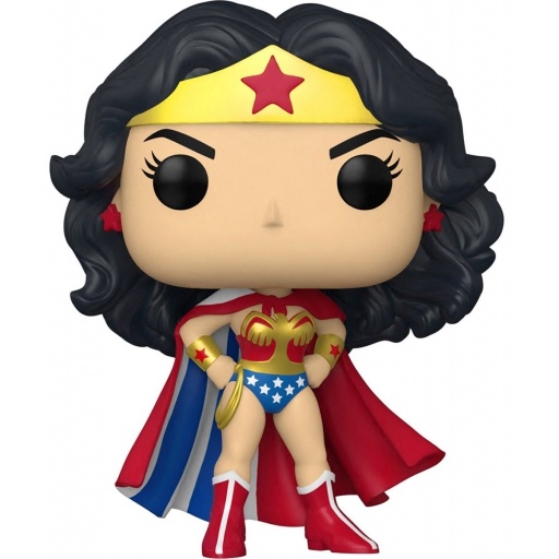 Figurine Funko POP Wonder Woman Classic avec Cape (Wonder Woman 80ème anniversaire)