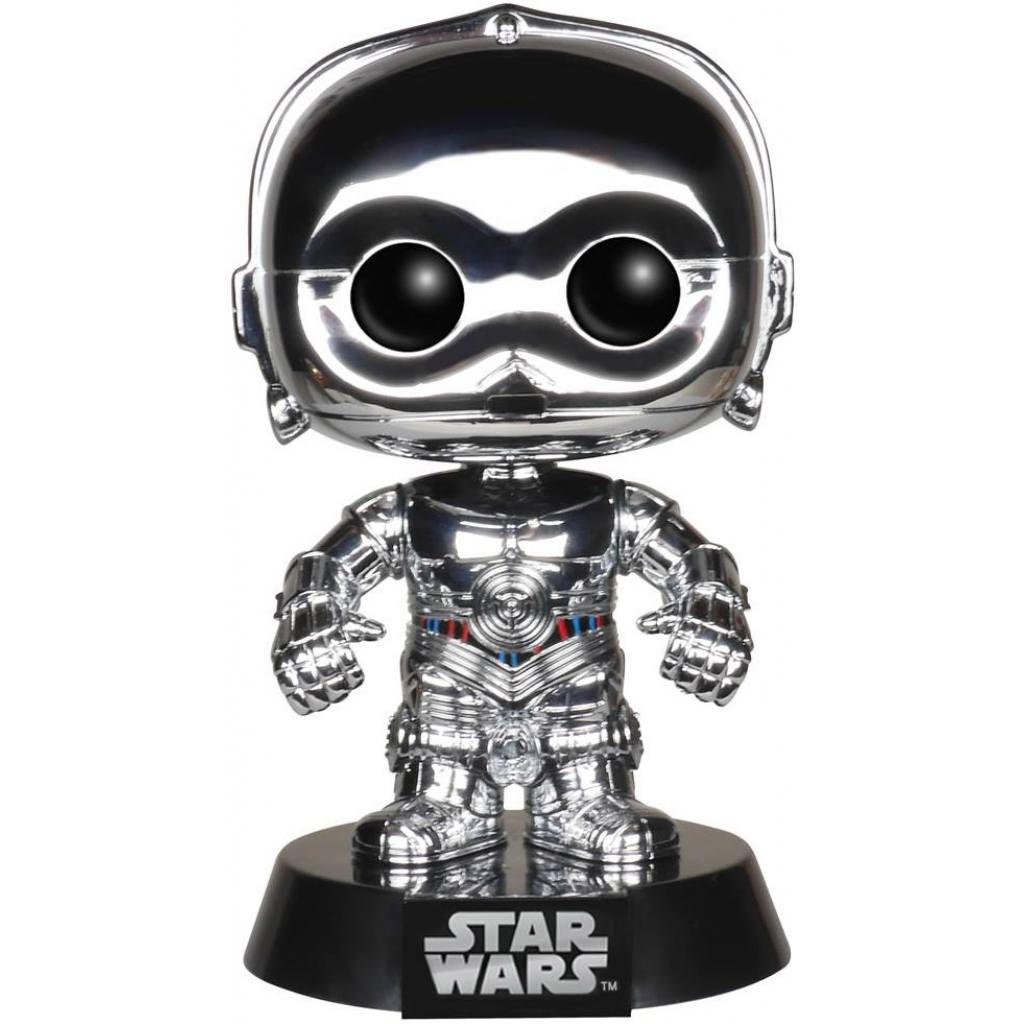 Figurine Funko POP E-3PO (Argent) (Star Wars : Episode I, La Menace Fantôme)