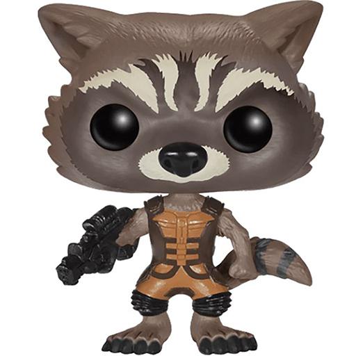 Figurine Funko POP Rocket Raccoon (Les Gardiens de la Galaxie)