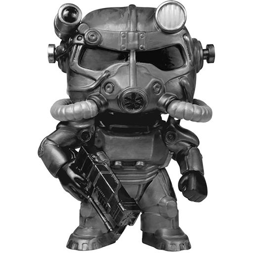Figurine Funko POP Power Armor (Noir & Blanc) (Fallout)