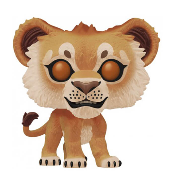 Figurine Funko POP Simba (Flocked) (Le Roi Lion)