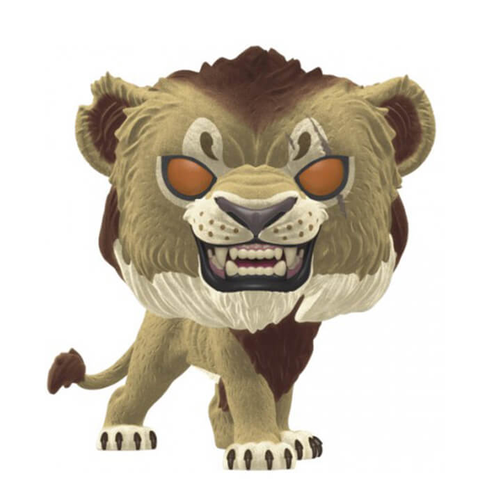 Figurine Funko POP Scar (Flocked) (Le Roi Lion)