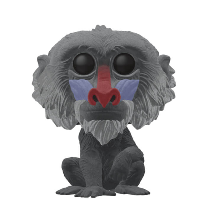 Figurine Funko POP Rafiki (Flocked) (Le Roi Lion)