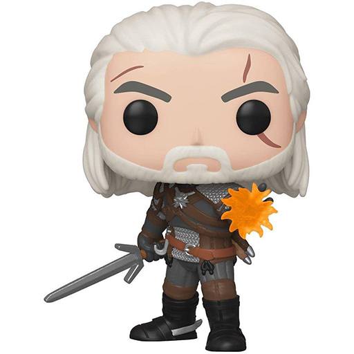 Figurine Funko POP Geralt (IGNI)
