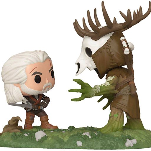 Figurine Geralt vs. Leshen (Witcher)
