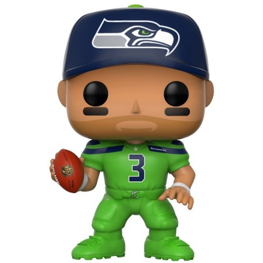 Figurine Funko POP Russell Wilson (Seahawks Color Rush) (NFL)