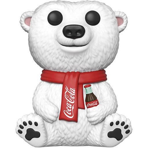 Figurine Funko POP Ours polaire Coca-Cola (Supersized) (Icônes de marques)