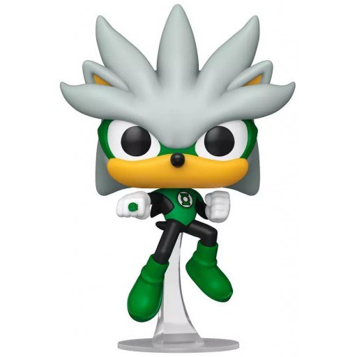 Figurine Funko POP Silver en Green Lantern (Sonic le Hérisson)