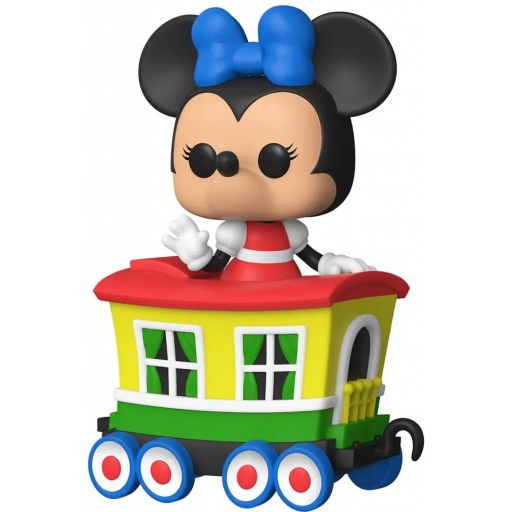 Figurine Funko POP Minnie Mouse dans le train du Cirque Casey Jr. (Disneyland 65ème Anniversaire)