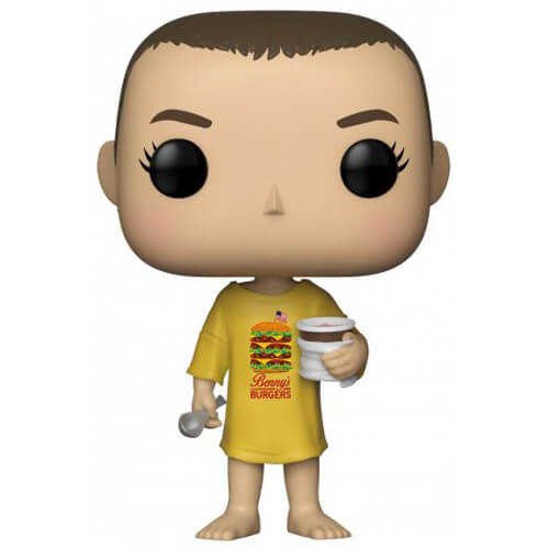Figurine Funko POP Onze avec le t-shirt burger (Stranger Things)