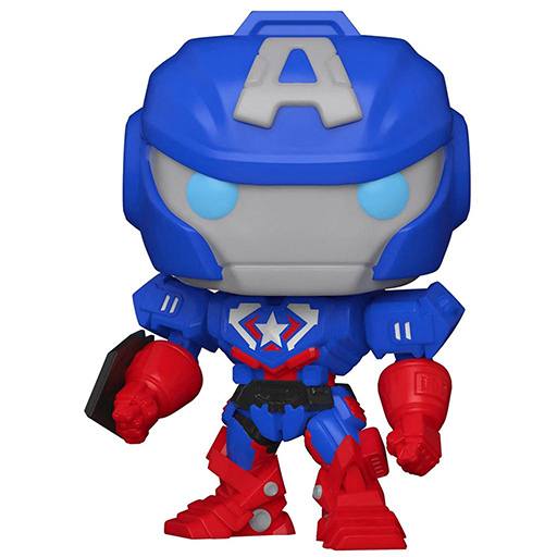 Figurine Captain America (Avengers : Mech Strike)
