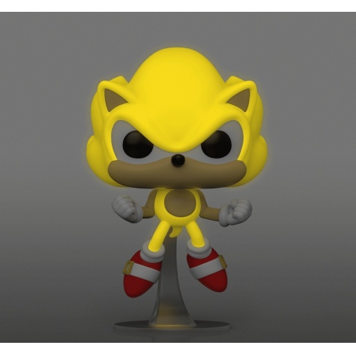 Figurine Funko POP Super Sonic First Appearance (Glow in the Dark)
