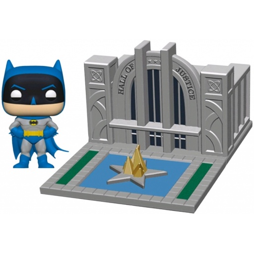Figurine Funko POP Batman devant le Palais de Justice (Batman)