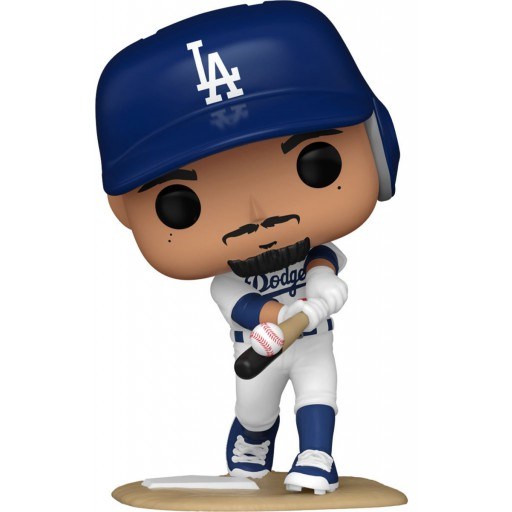Figurine Funko POP Monkie Betts (Frappant) (MLB : Ligue Majeure de Baseball)