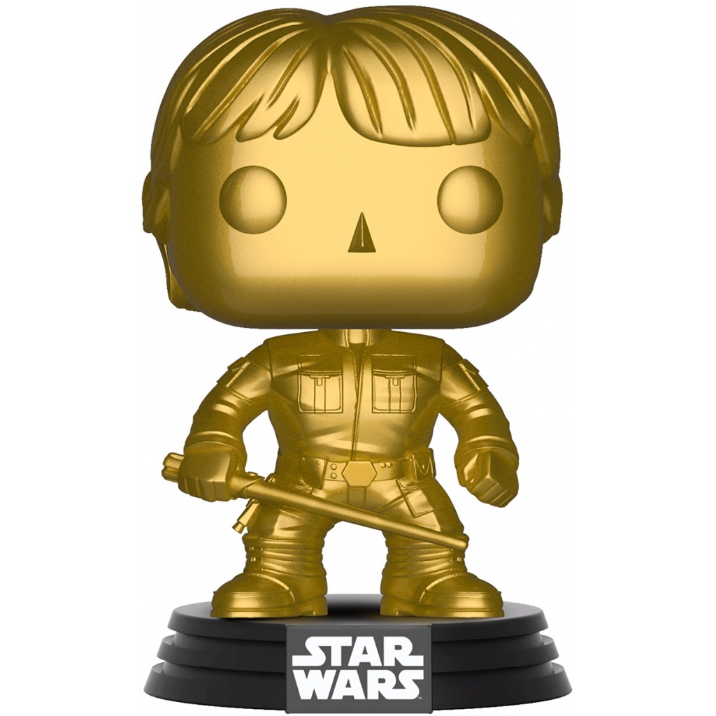 Figurine Funko POP Luke Skywalker (Doré) (Star Wars (Collection Dorée))