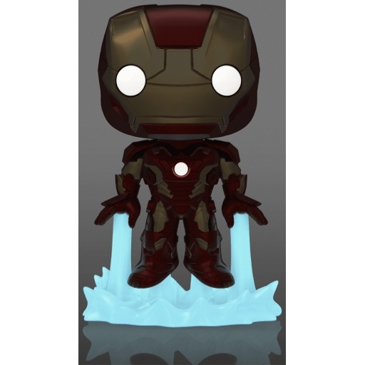 Figurine Funko POP Iron Man Mark 43 (Supersize & Glow in the Dark)