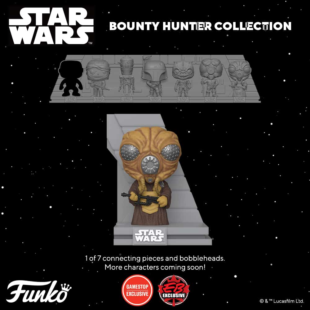 Nouvelle POP Star Wars Bounty Hunters : Zuckuss