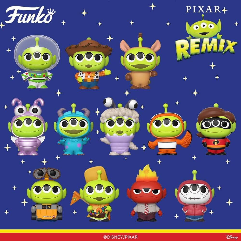 Déferlante de POP Pixar Alien Remix