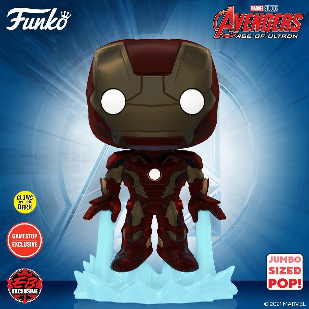 Iron Man débarque en POP Supersized et GITD